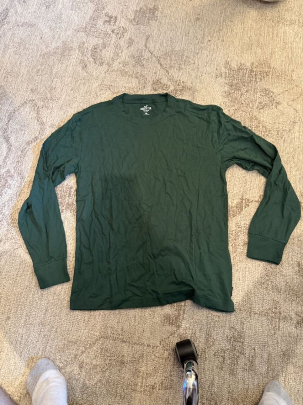 Dark Green Hollister Long Sleeve Top XS NWT